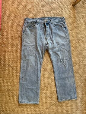 Vintage 2005 Levi's 501 XX Made in Mexico Rigid Denim Jeans W34